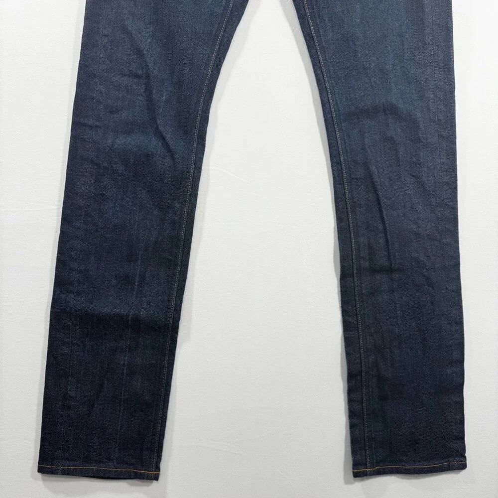 UNIQLO +J J. Jil Sander Selvedge Straight Jeans Women’s 25 Dark Wash Denim